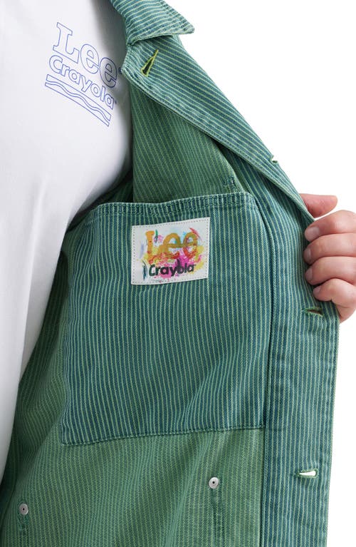 Lee X Crayola Corduroy Jacket In Green