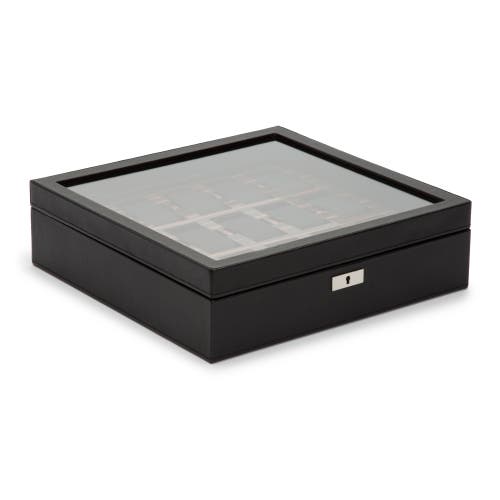 Wolf Roadster 15 Piece Watch Box In Black