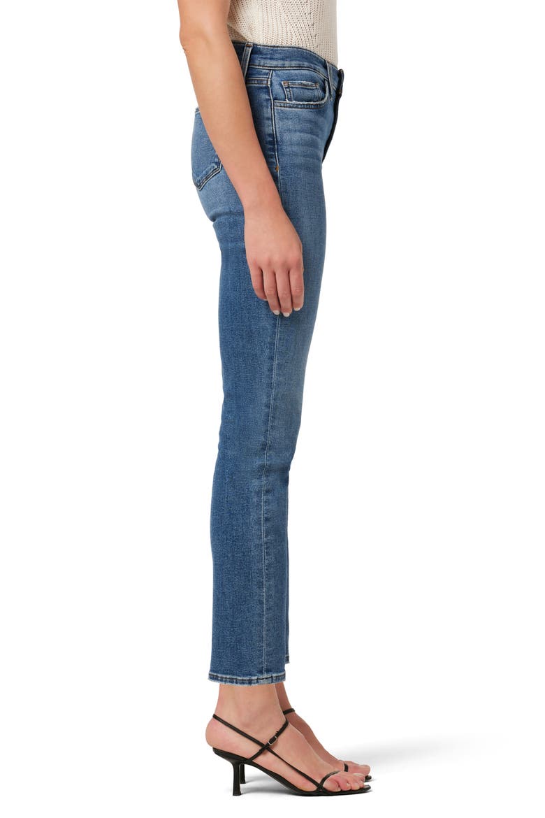 The Lara Mid Rise Ankle Cigarette Jeans, Alternate, color, DAZZLING