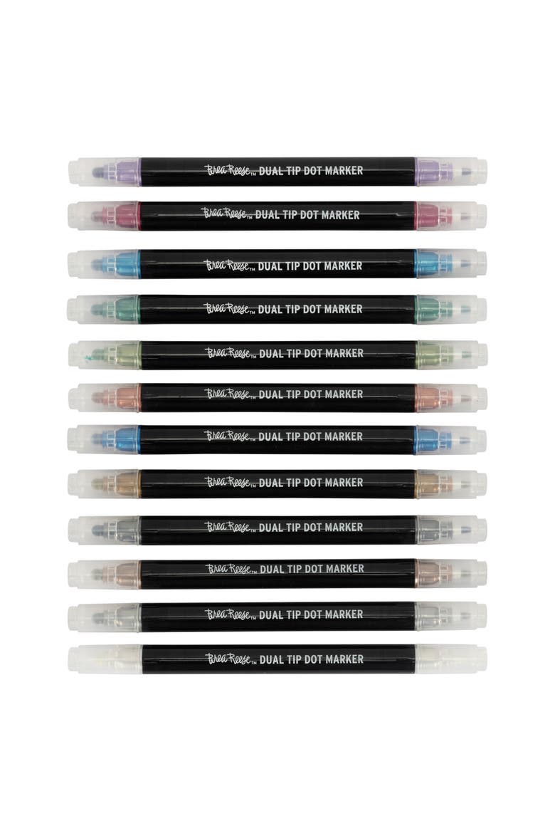 Dual Tip Markers 12Pc, Kids & Adults, Alternate, color, Multicolored