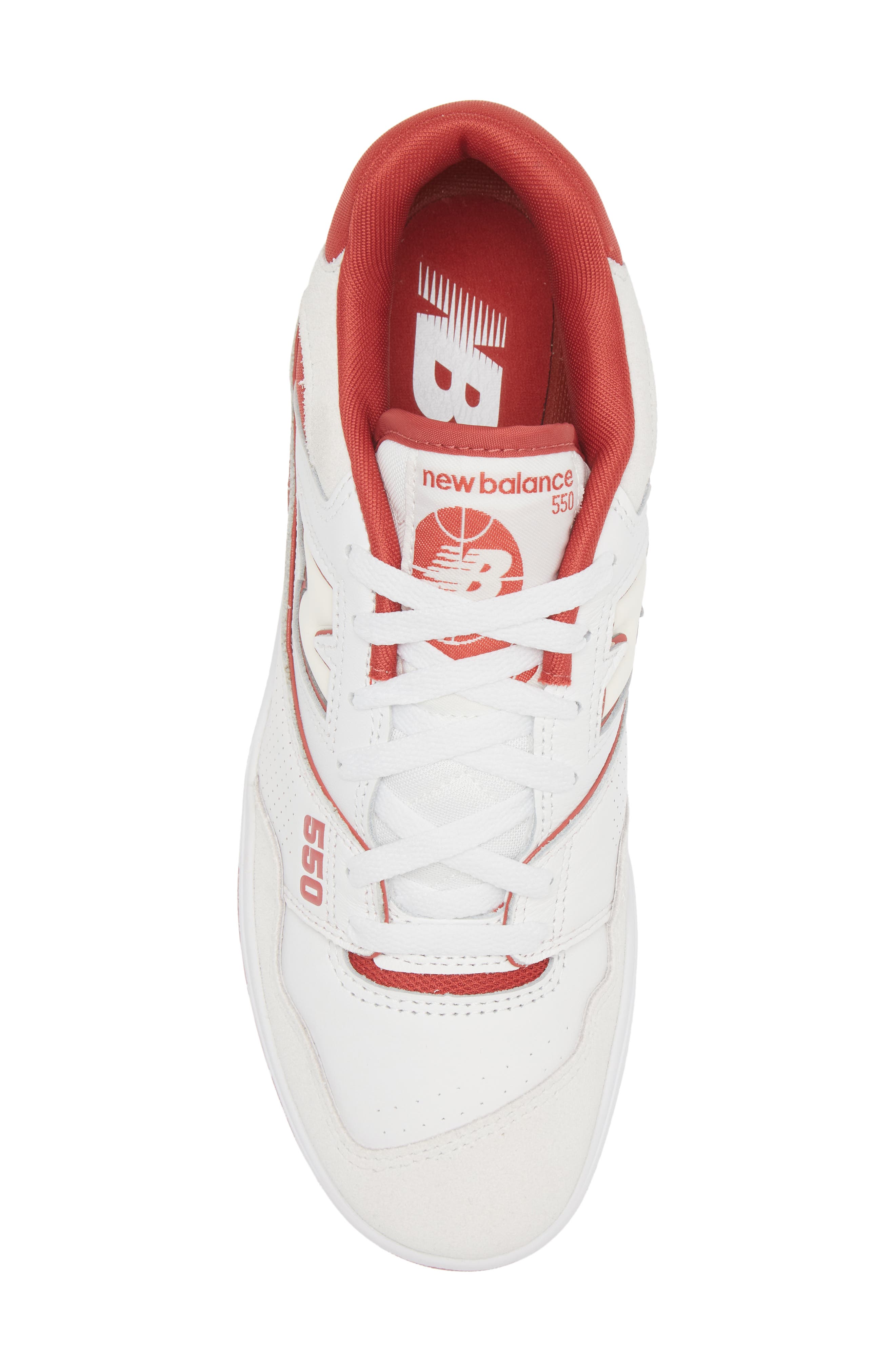 New Balance 550 Basketball Sneaker, Alternate, color, White/ Astro Dust