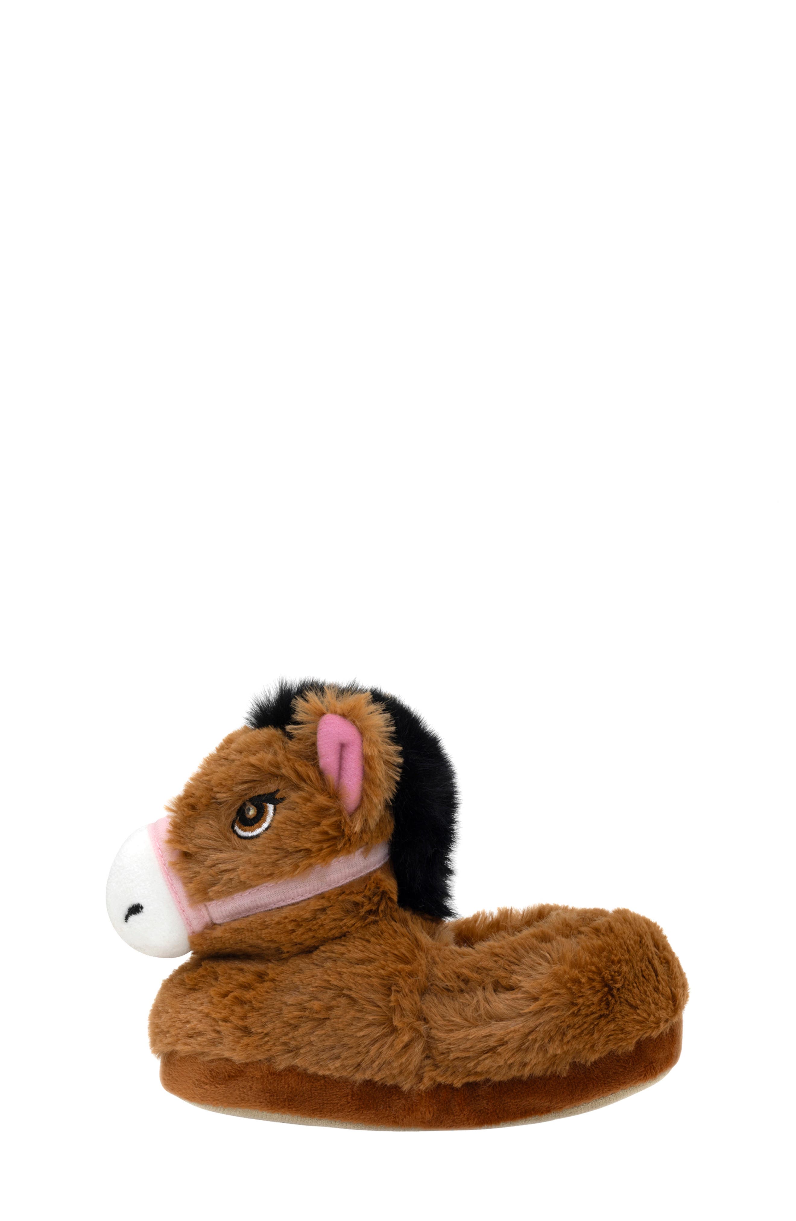 Kids' Meadow Light-Up Slipper, Alternate, color, BROWN