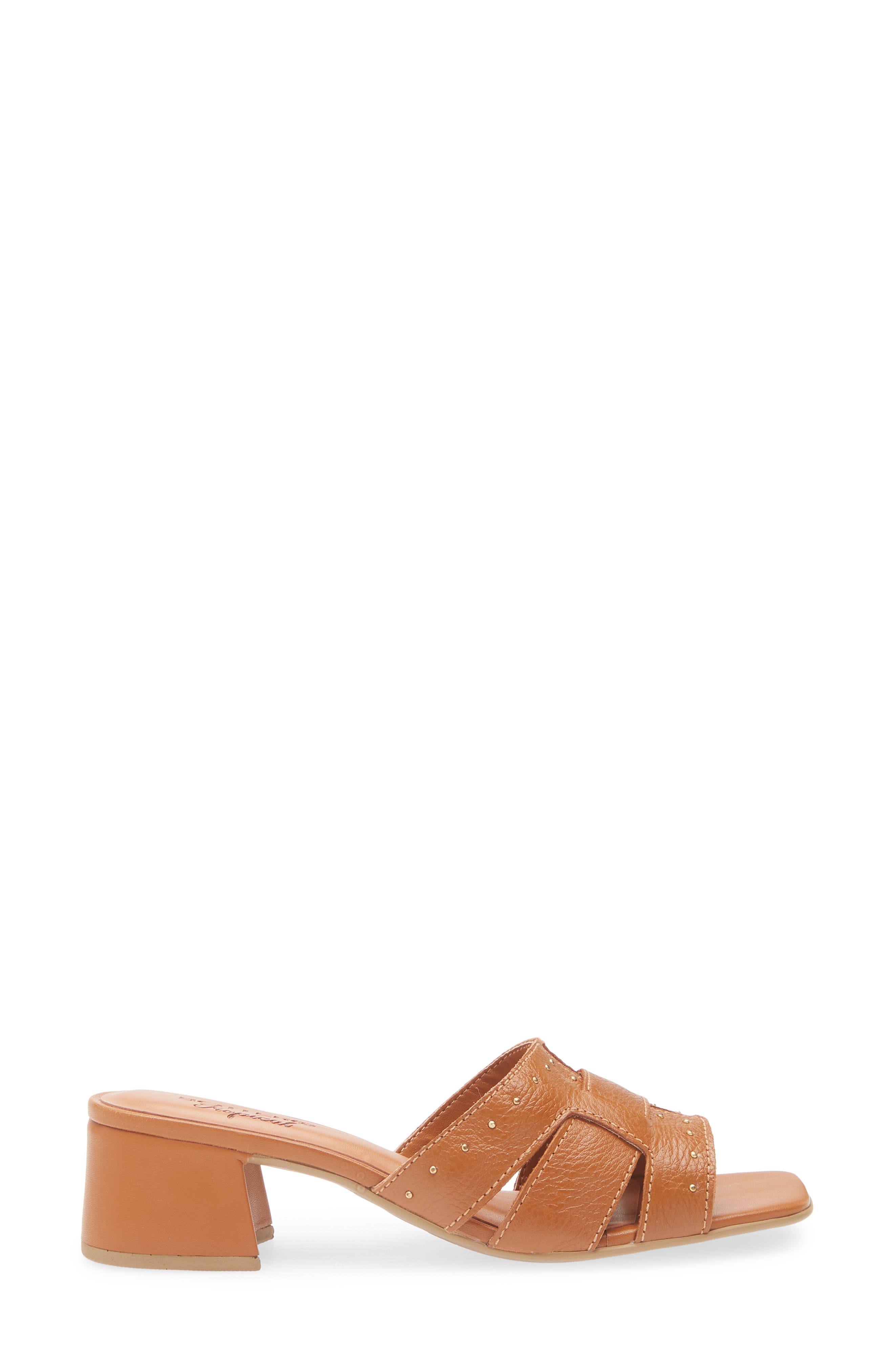 Catia Slide Sandal, Alternate, color, CARAMELO