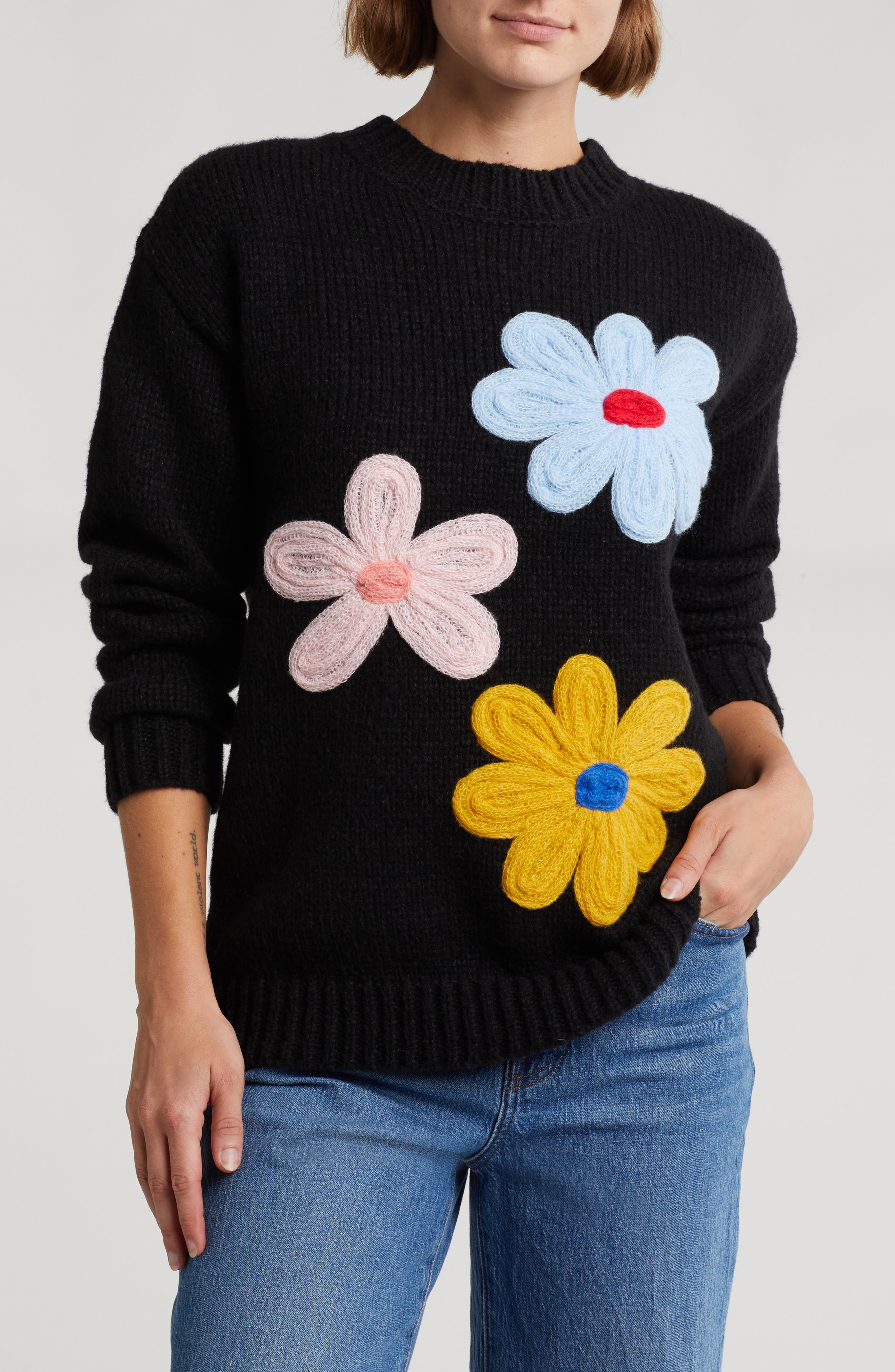 BY DESIGN Fleur Oversize Sweater