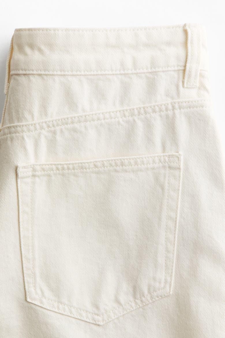 Bermuda Shorts With Eyelet Embroidery, Alternate, color, White