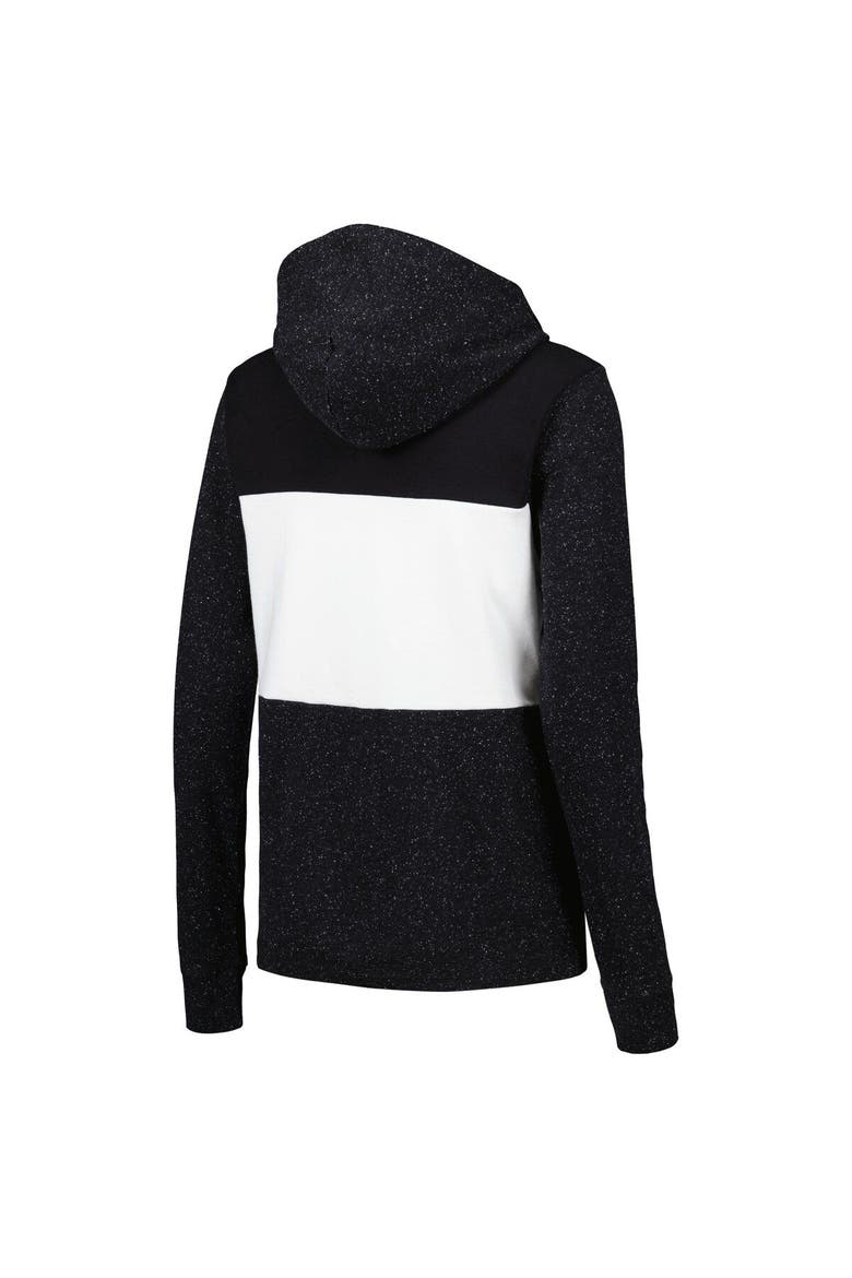Women's Antigua Black Las Vegas Raiders Wicket Pullover Hoodie, Alternate, color, Black