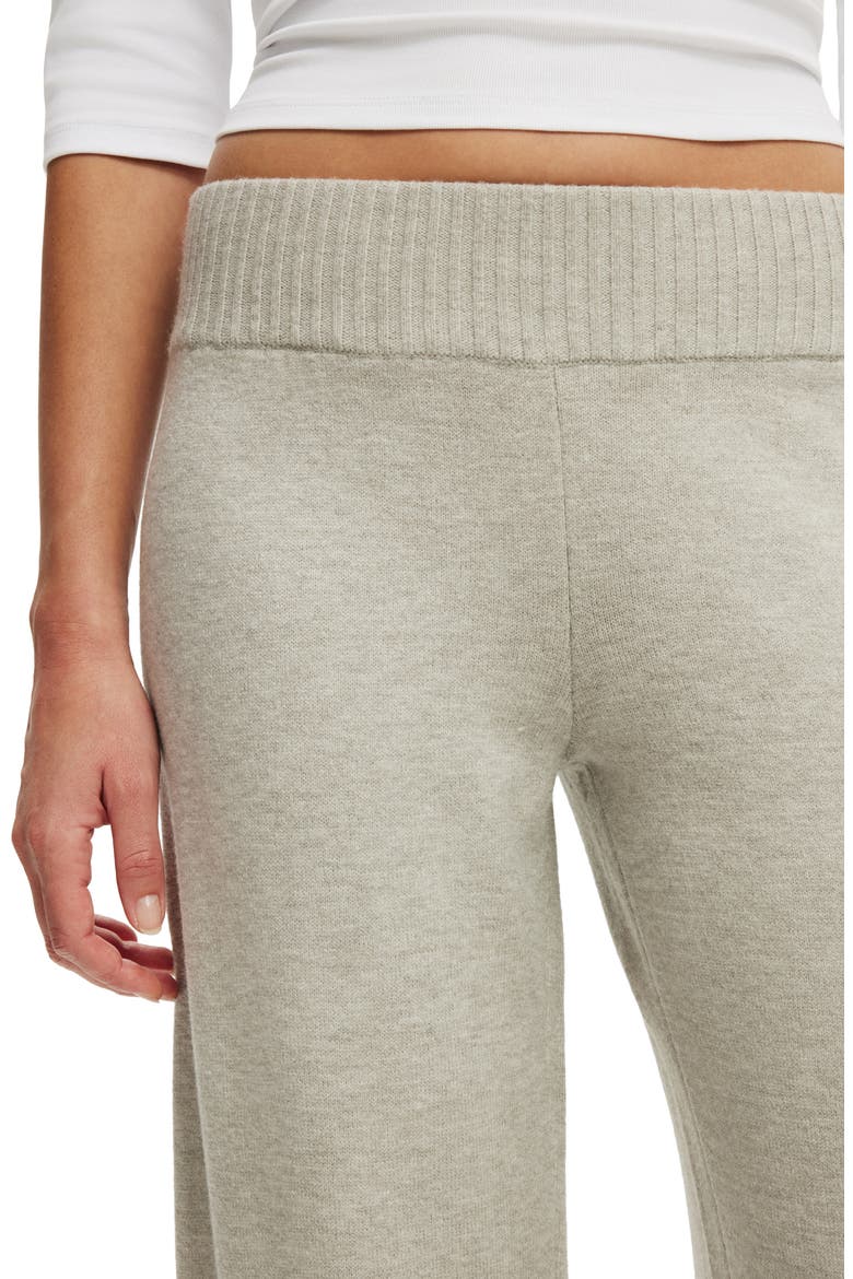 Women's Lotus Knit Pant, Alternate, color, Grey Marle