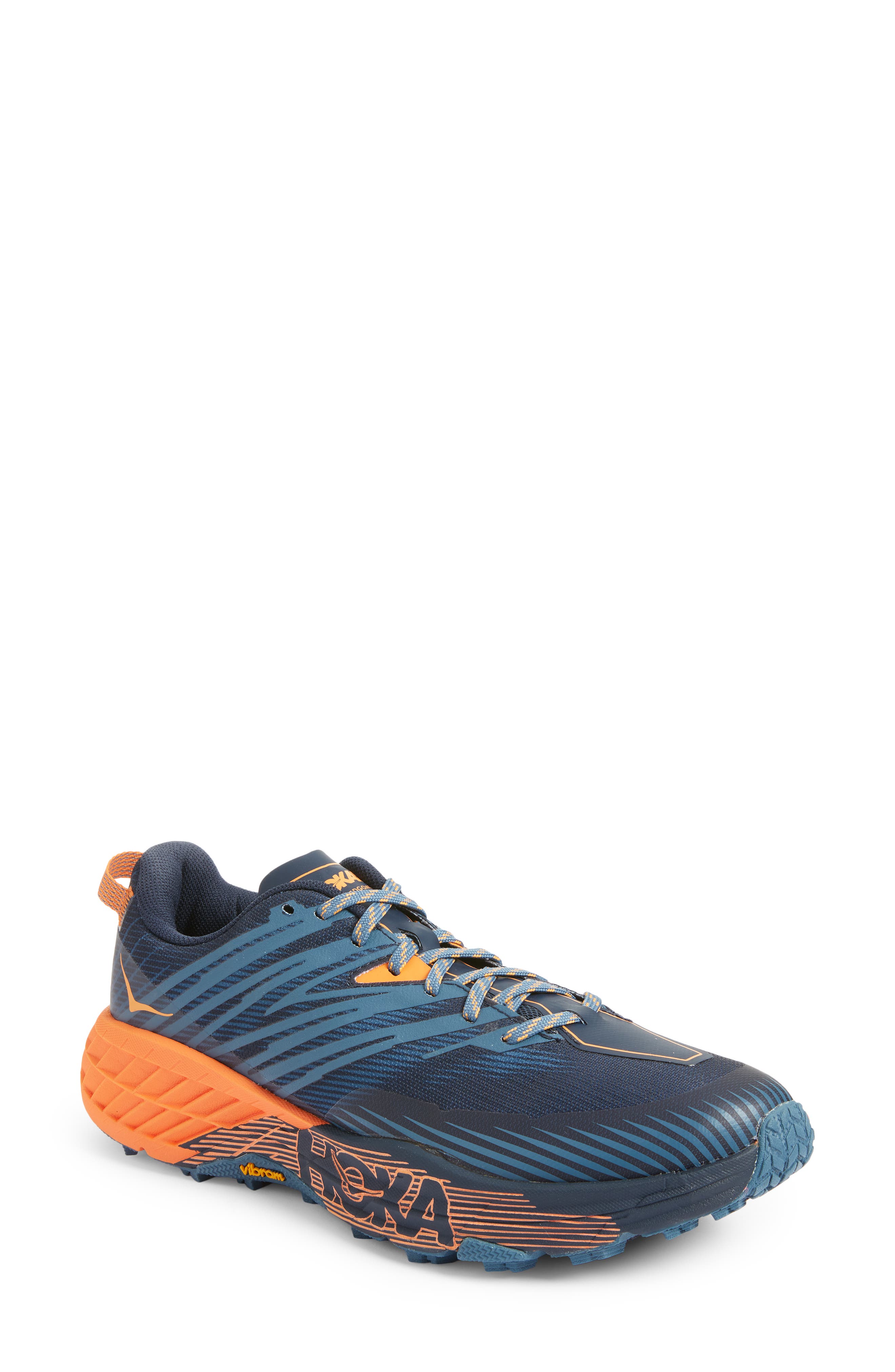 HOKA Speedgoat 4 Trail Running Shoe, Main, color, 