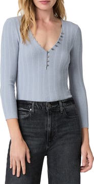 PAIGE Ginnette Rib Top