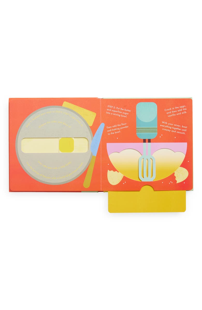 Phaidon Press 'Cake!: An Interactive Recipe Book' Board Book, Alternate, color, Pink Multi