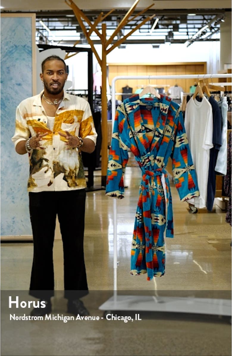 Men's Tucson Hooded Robe, sales video thumbnail