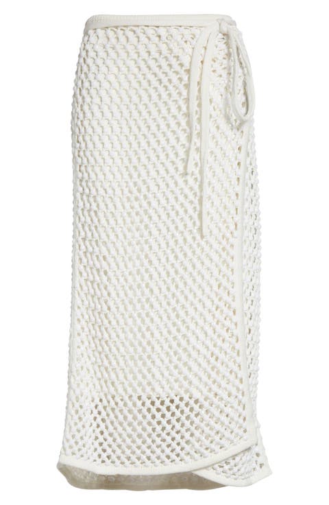 Bonaire Embellished Wrap Skirt