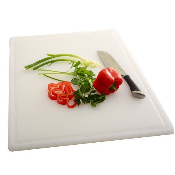 Norpro Professional 18-inch X 24-inch Cutting Board, White In Multi
