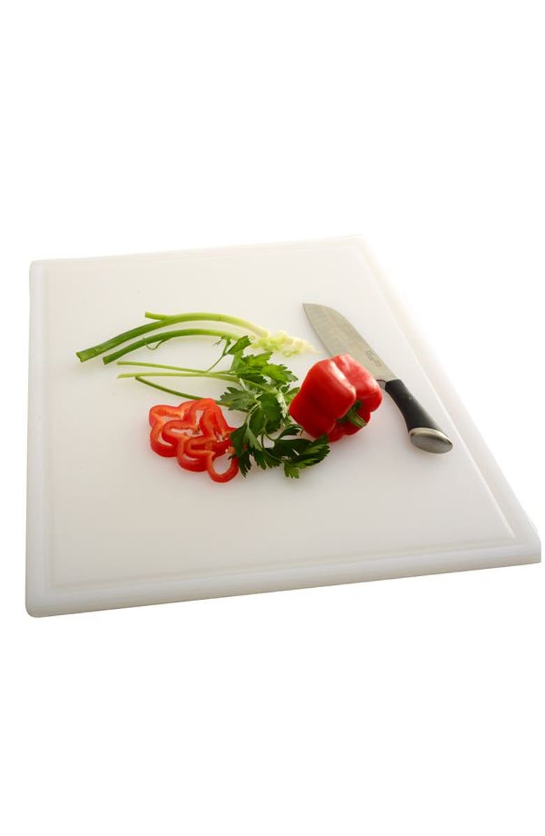 Norpro Professional 18-Inch x 24-Inch Cutting Board, White, Main, color, White