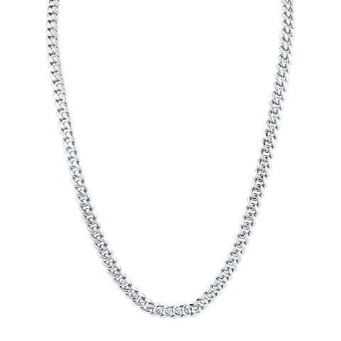 Men's 8 mm Cuban Chain Necklace