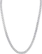 Michael M Men's 8 mm Cuban Chain Necklace