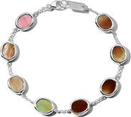 Ippolita Polished Rock Candy Mini Oval Slice Station Bracelet