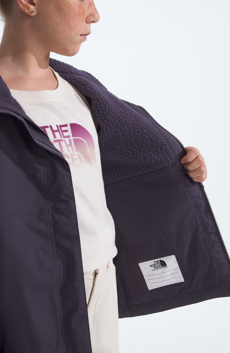 The North Face Kids' Antora Hooded Waterproof Rain Jacket, Alternate, color, Endless Dusk