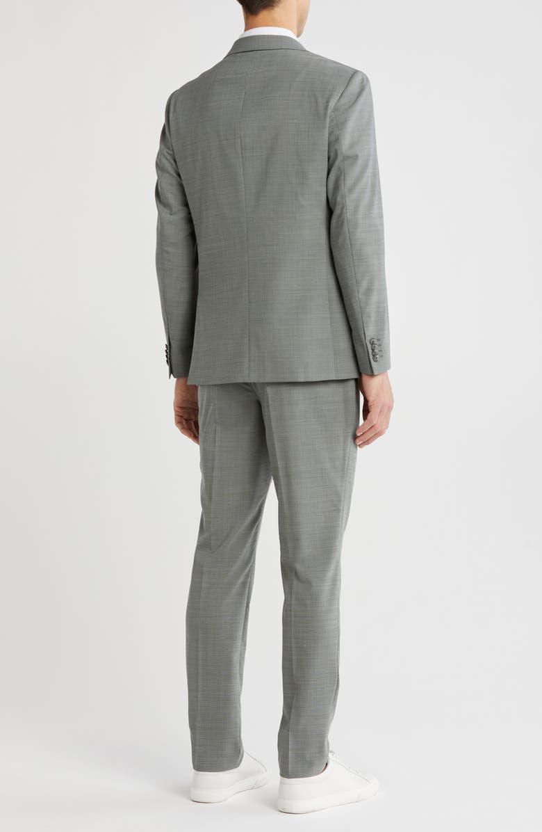 Original Penguin Notch Lapel Wool Blend Suit, Alternate, color, Green