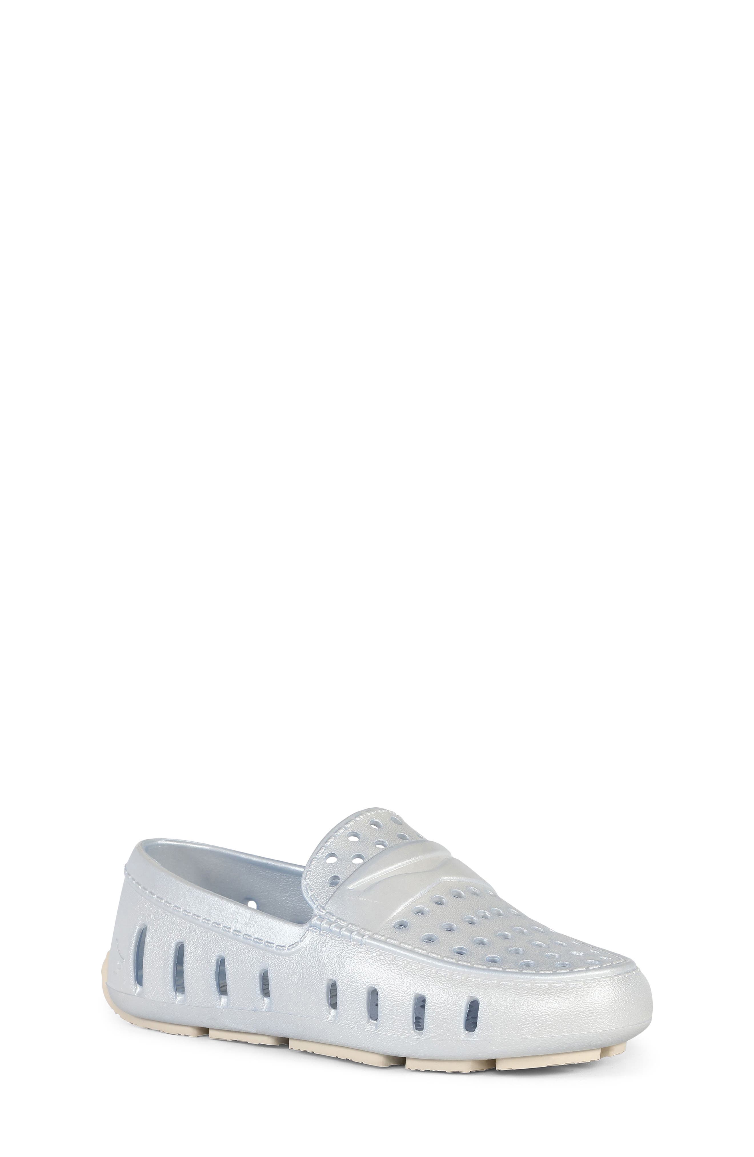 BLUE METALLIC/CREAM