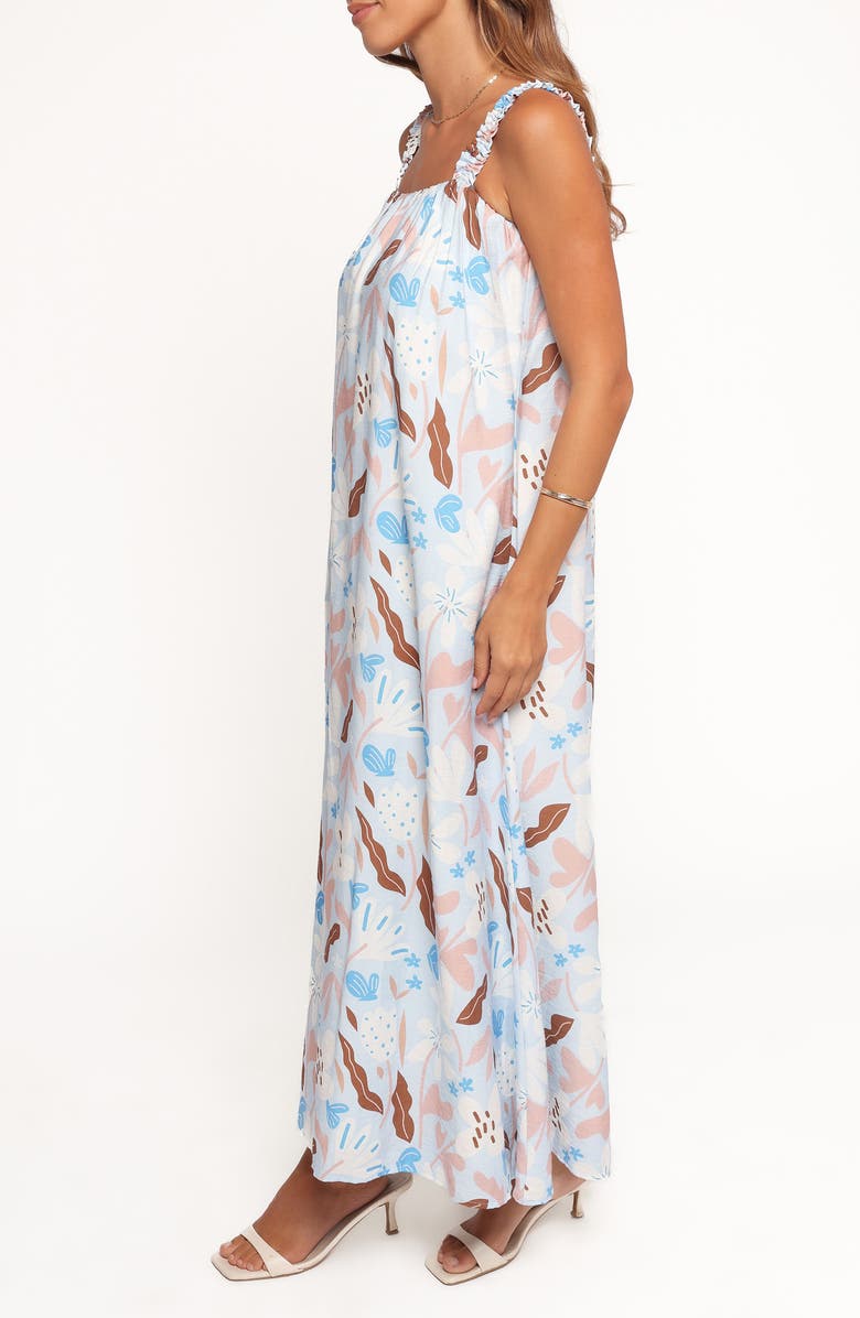 Petal & Pup Sanders Maxi Sundress, Alternate, color, Blue Floral