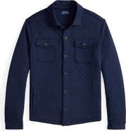 Polo Ralph Lauren Micro Quilted Cotton Button-Up Shirt Jacket
