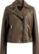 AllSaints Dalby Leather Biker Jacket