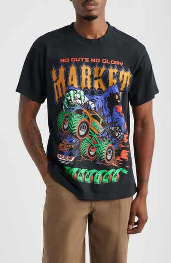 No Guts No Glory Cotton Graphic T-Shirt