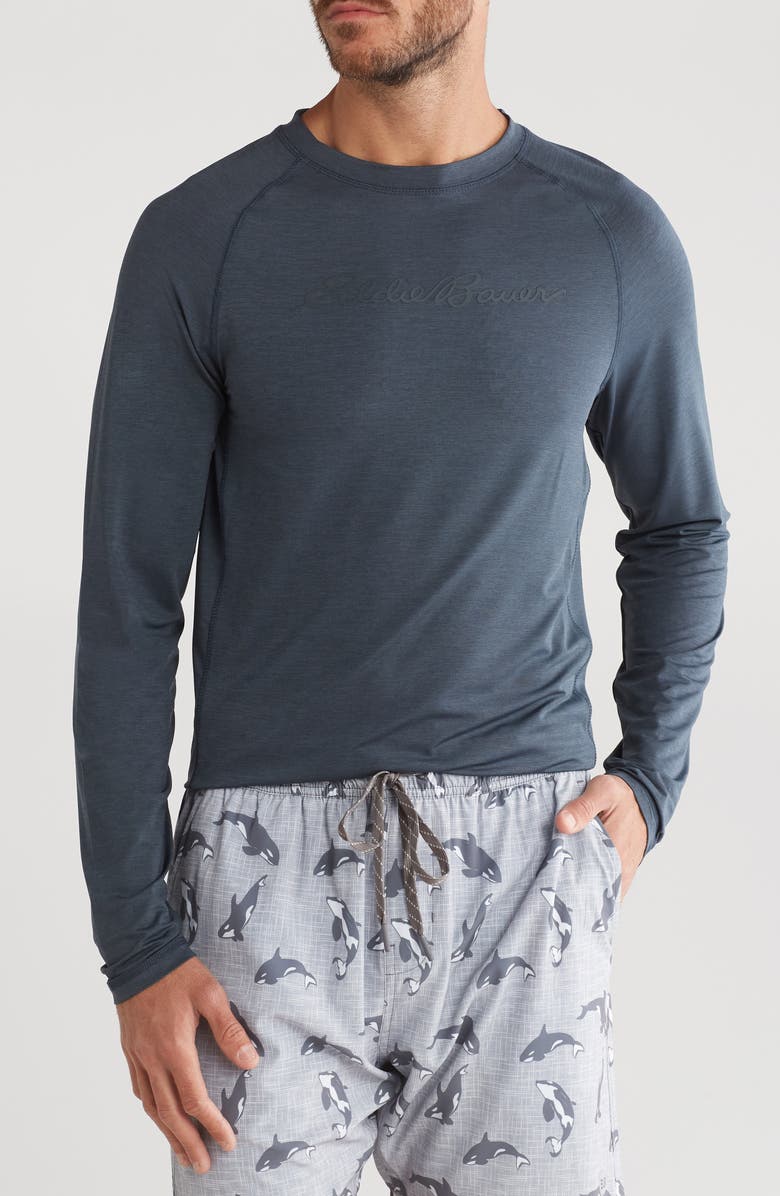 Eddie Bauer Long Sleeve Rashguard Swim T-Shirt, Main, color, 