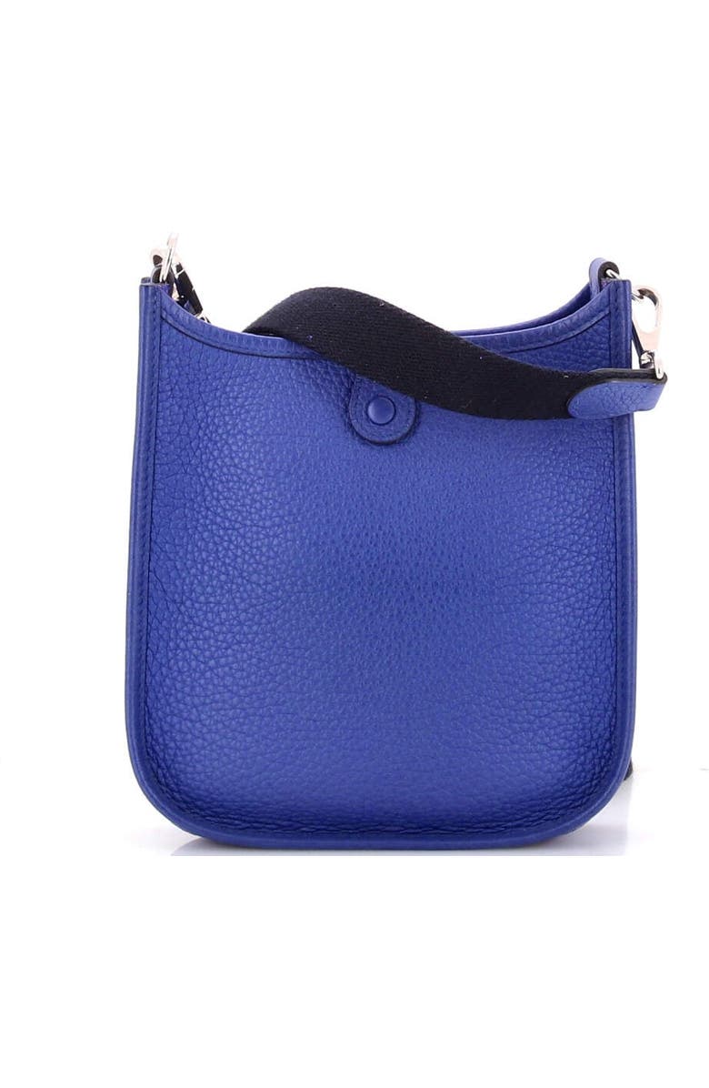 Pre-Owned Hermes Evelyne Bag Gen III Clemence TPM, Alternate, color, Bleu Electrique