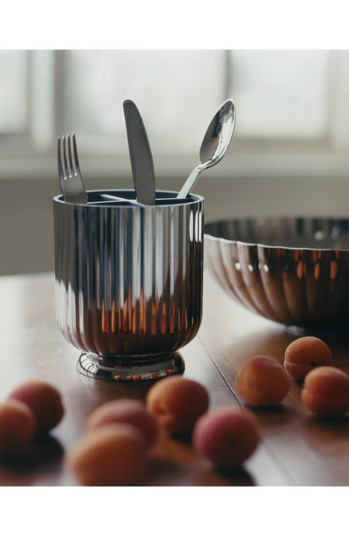 Georg Jensen Bernadotte Cutlery Holder In Metallic