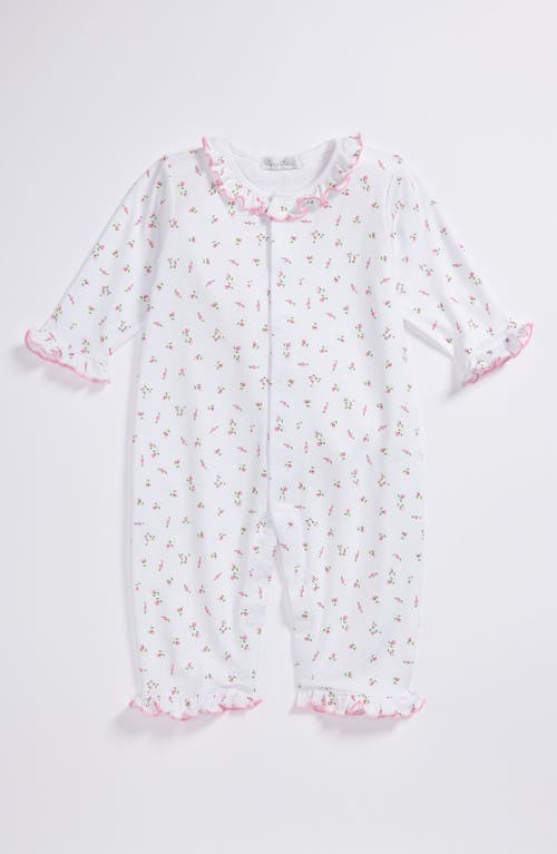 Kissy Kissy Print Coveralls In White