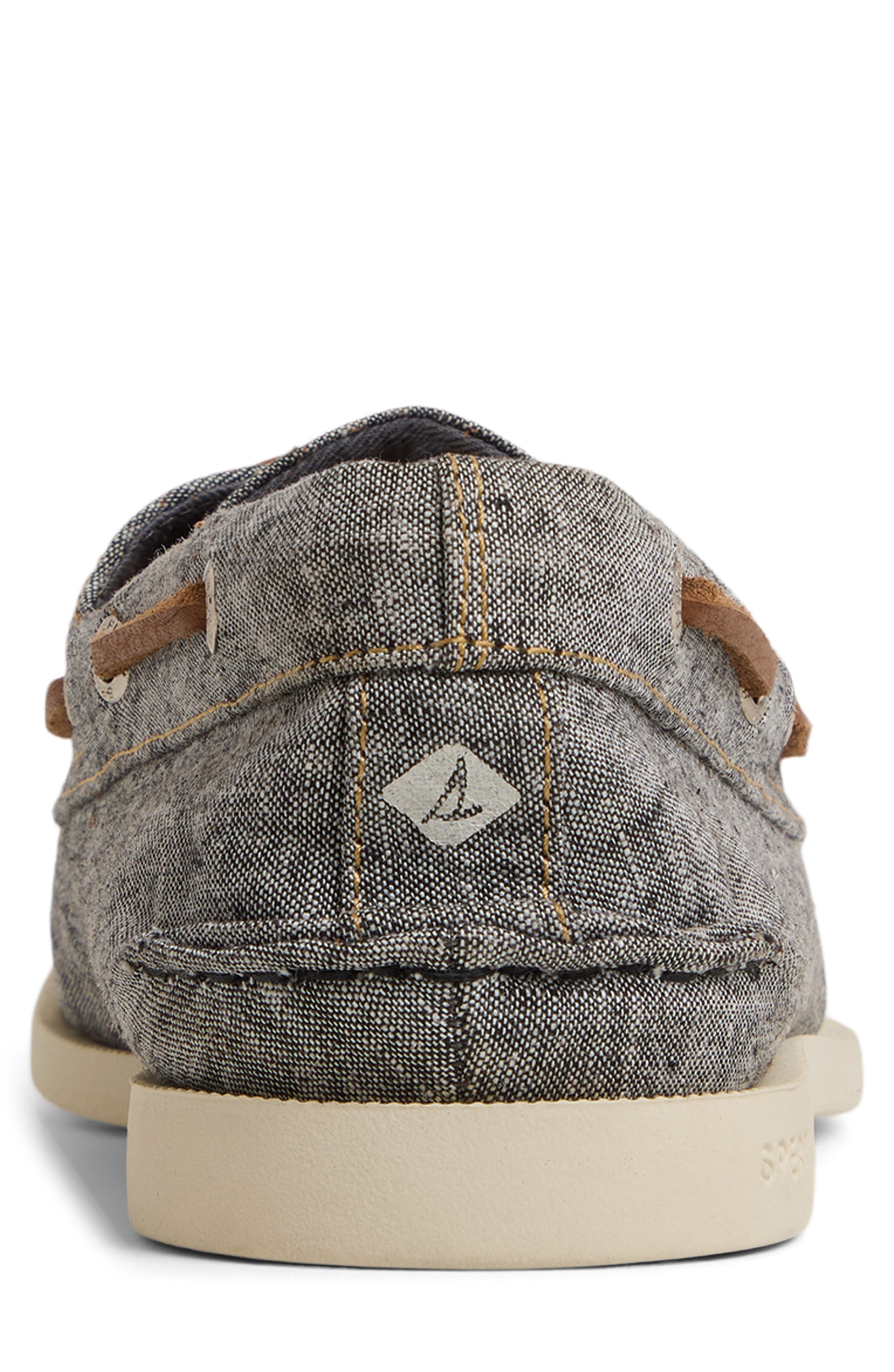 Sperry Authentic Original<sup>™</sup> 2-Eye Lite Boat Shoe, Alternate, color, Black