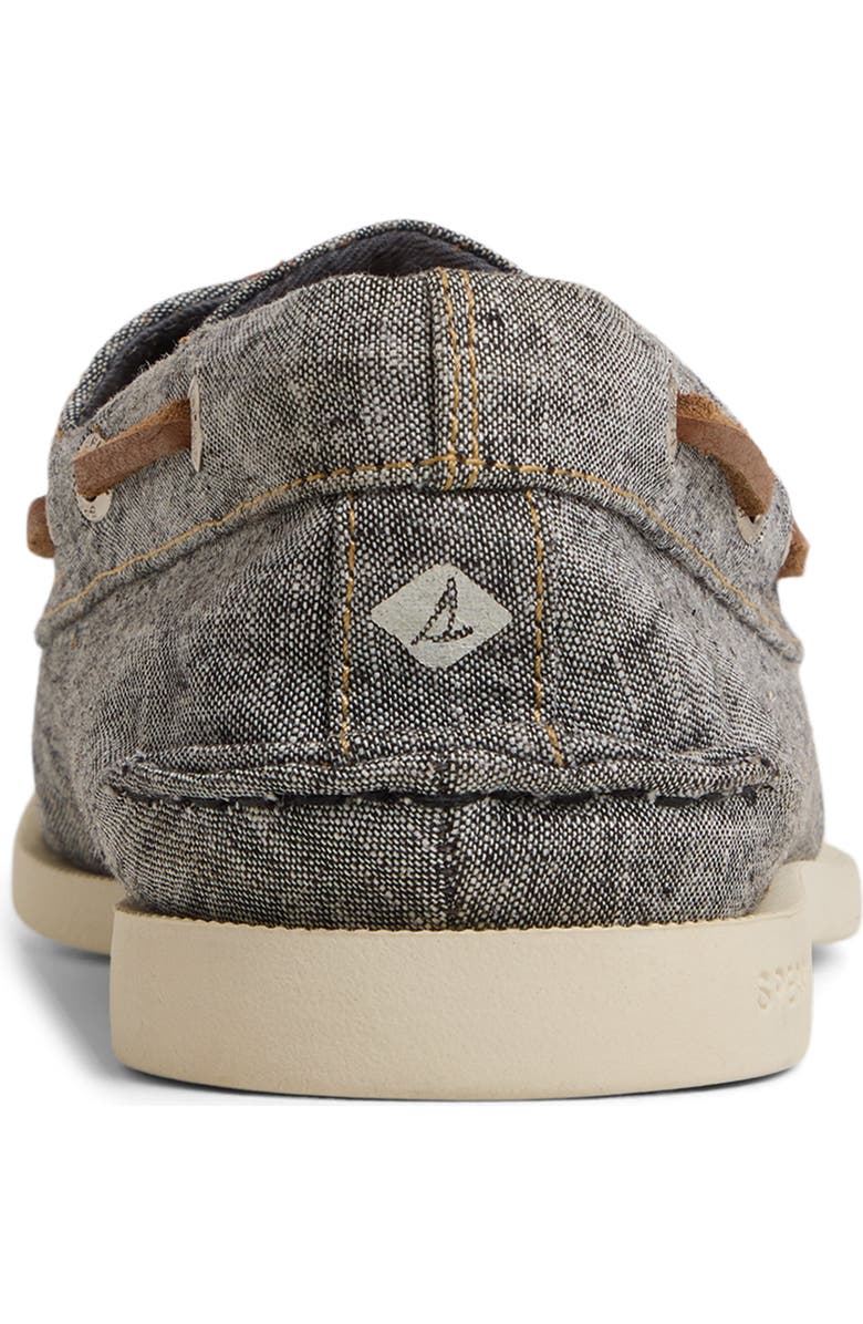 Sperry Authentic Original<sup>™</sup> 2-Eye Lite Boat Shoe, Alternate, color, Black