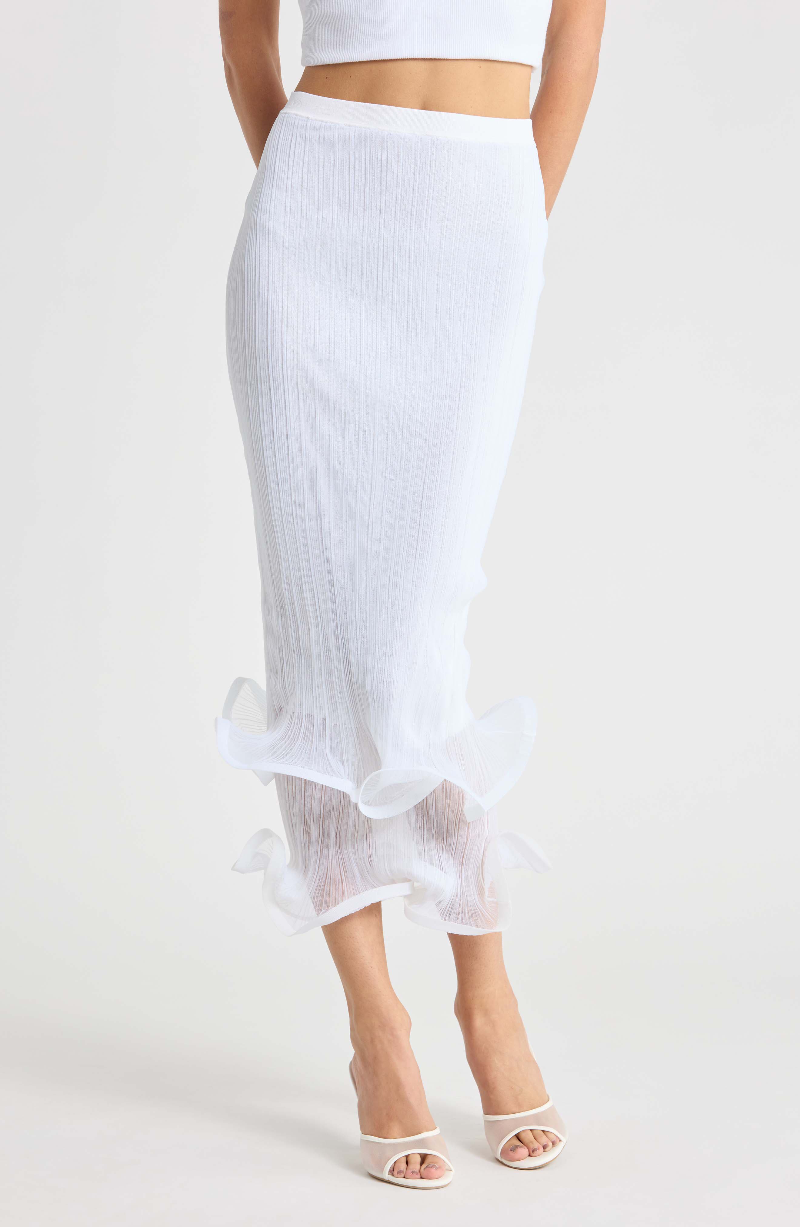Kelso Pleated Midi Skirt
