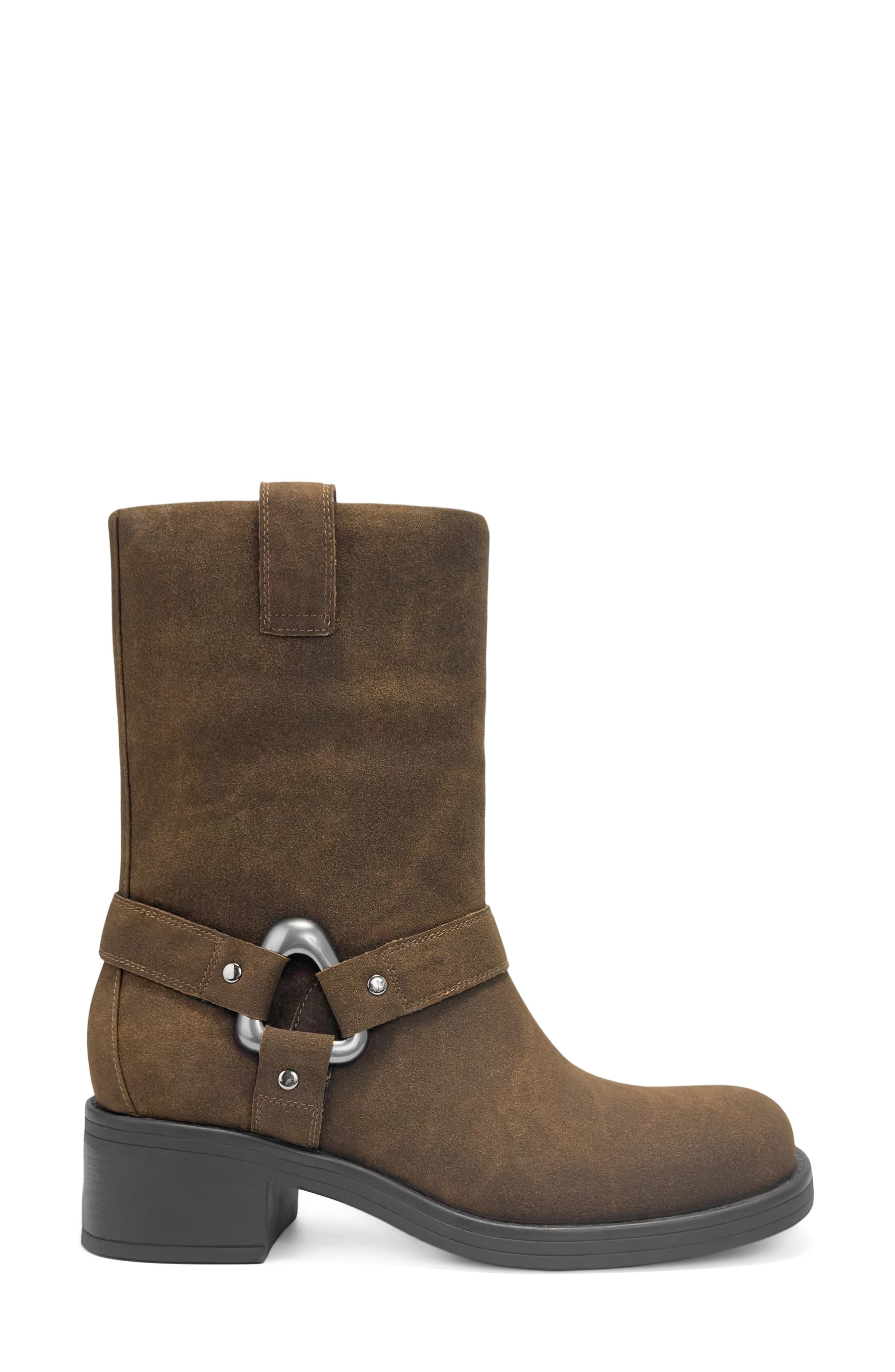 Molto Faux Leather Boot, Alternate, color, FANGO