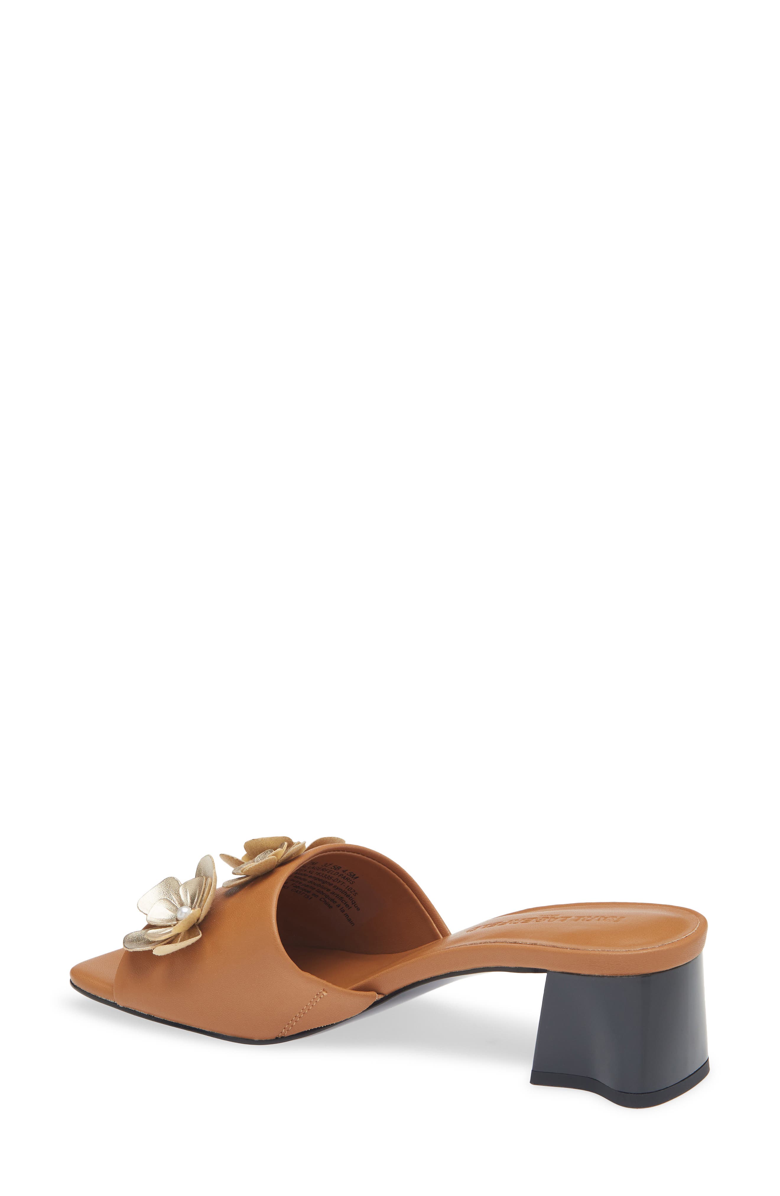 KARL LAGERFELD PARIS Sandreea Slide Sandal, Alternate, color, Tan