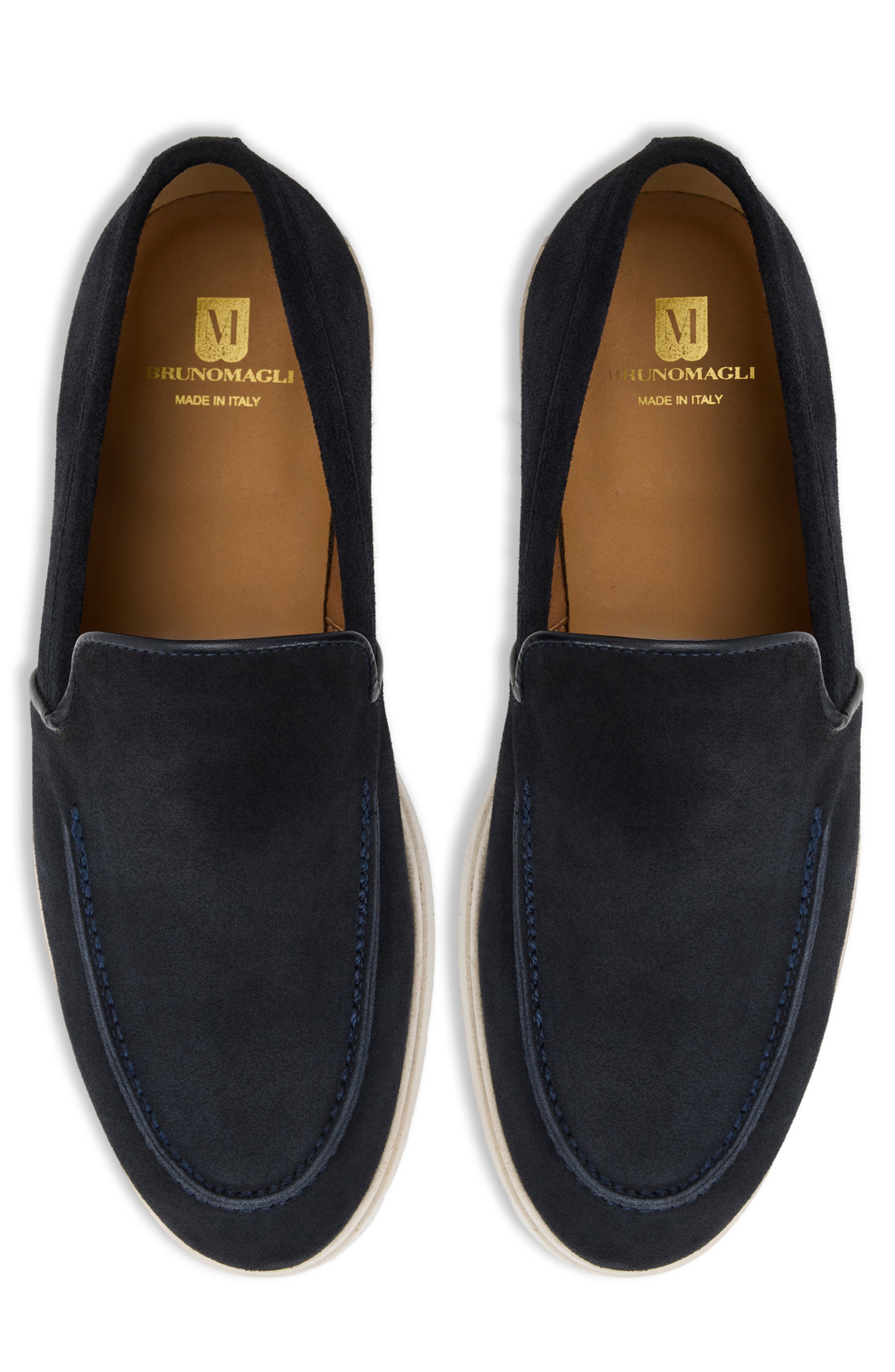 Etna Suede Loafer, Alternate, color, NAVY SUEDE