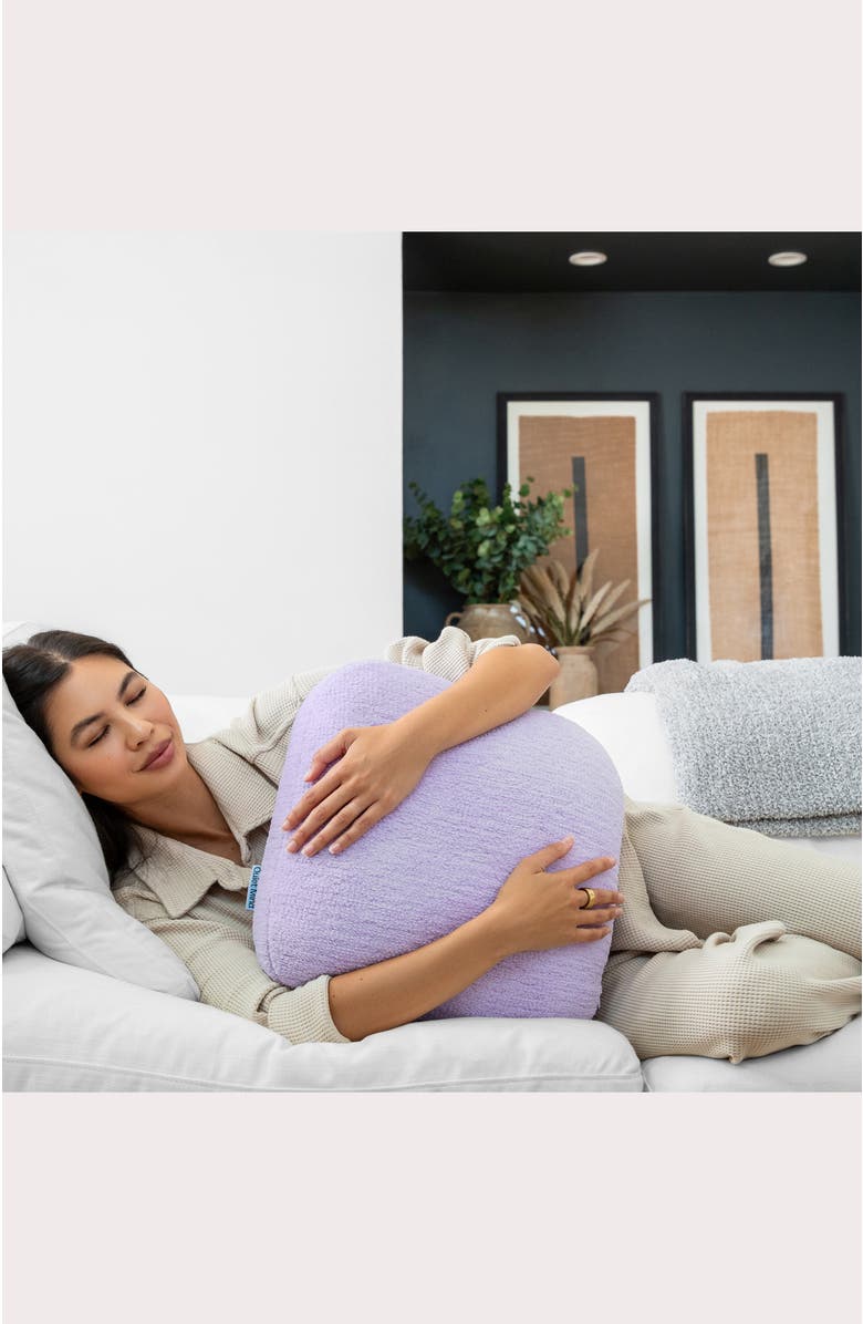 Quiet Mind Lavender-Scented Weighted Pillow, Alternate, color, Lavender