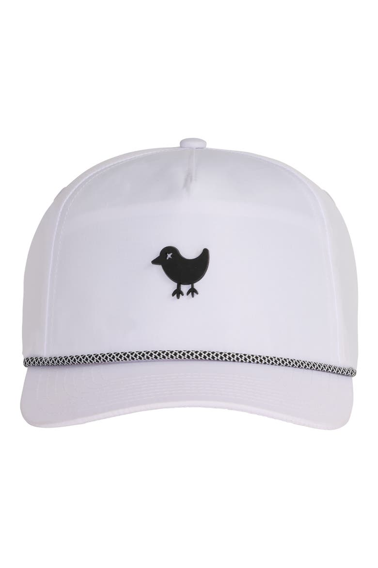 Birdie Rope Snapback Baseball Cap, Main, color, BRILLIANT WHITE