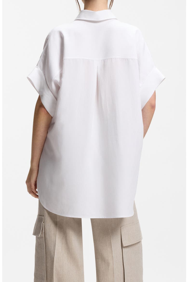 Baxana Oversize Shirt, Alternate, color, BRIGHT WHITE