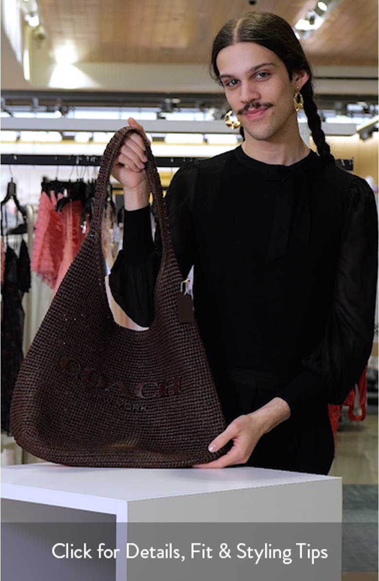 Brooklyn 39 Refined Weave Shoulder Bag, sales video thumbnail