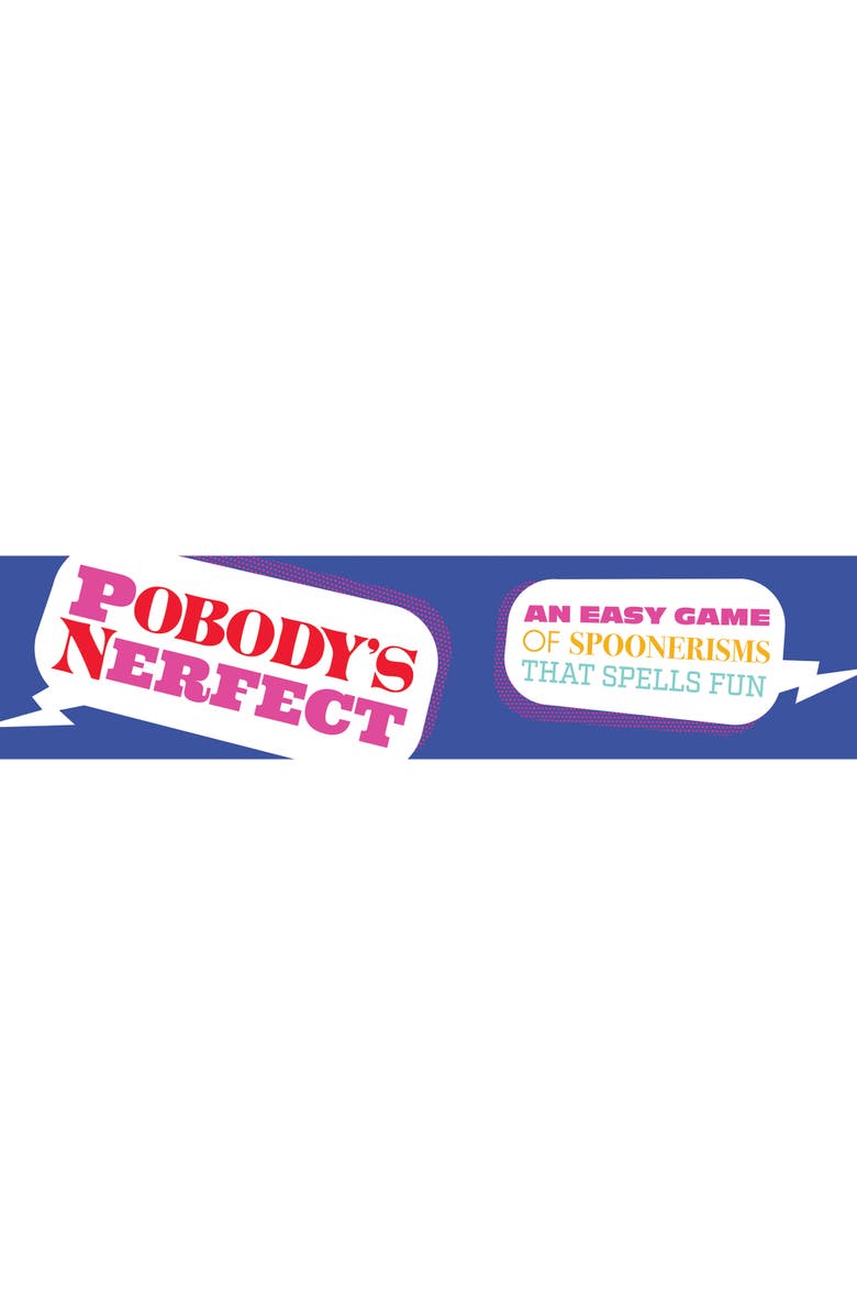 Longshore Pobody's Nerfect Game Party Game, 300 Cards, Ages 8+, Alternate, color, Multicolored