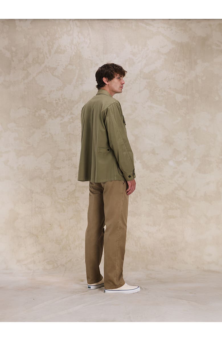 Fortela Dawgt Jungle Shirt, Alternate, color, Sage Green