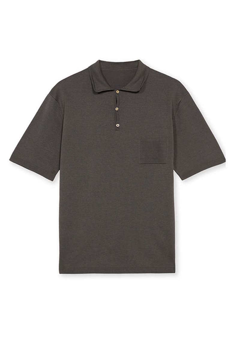 Fortela Chris Short Sleeve Polo, Main, color, Teal