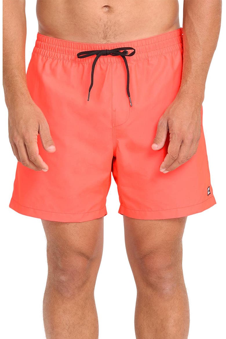 All Day Volley Swim Trunks, Main, color, BRIGHT PINK