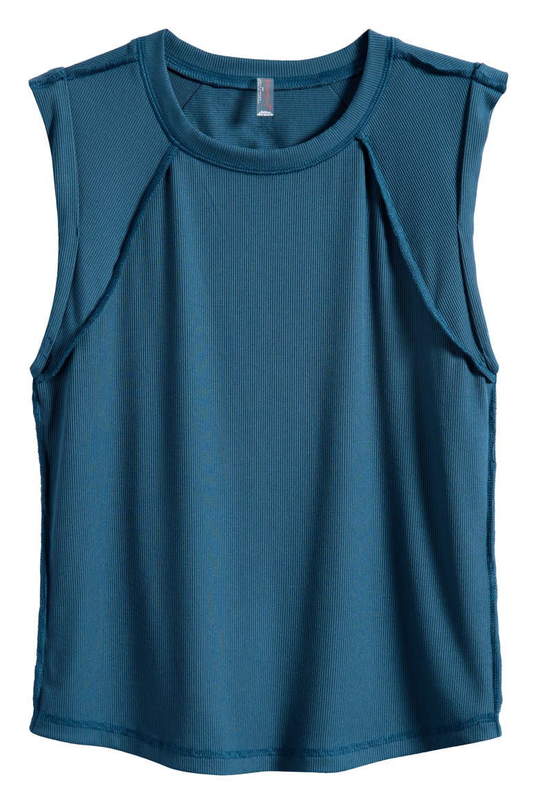 Love My Twist Muscle Tee, Alternate, color, RIPTIDE