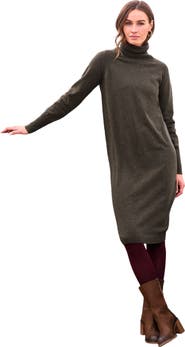 Celtic & Co. Supersoft Midi Turtleneck Dress
