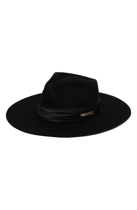 x Trina Turk Wool Fedora