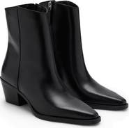 MANGO Dia Leather Bootie